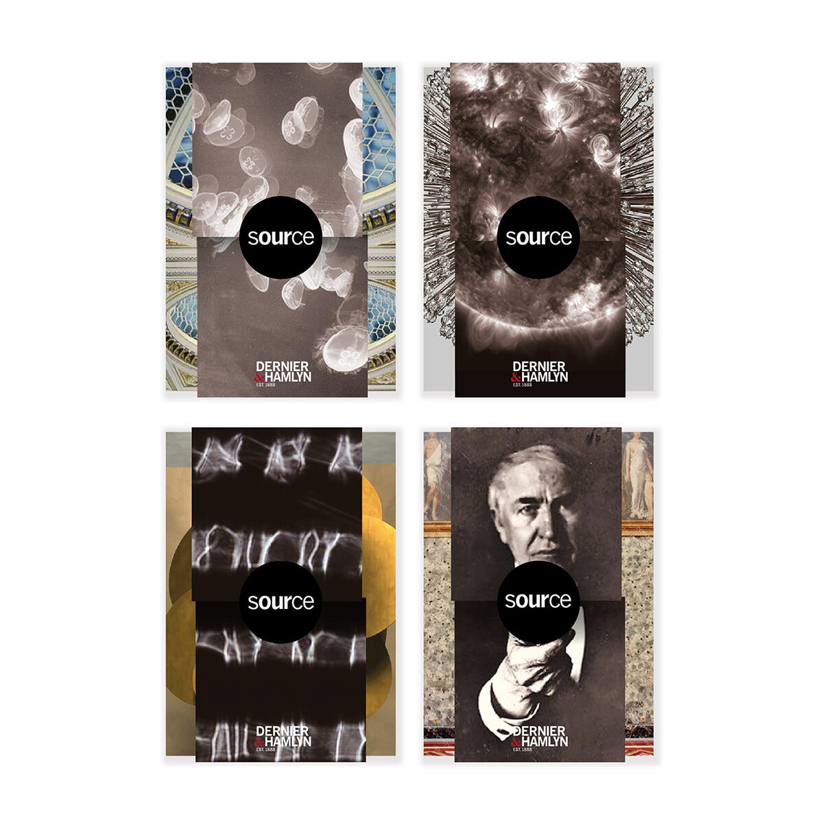 Dernier & Hamlyn Source cards