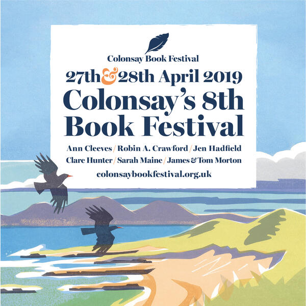 Colonsay Book Festival Brand identity