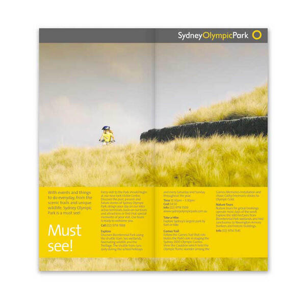 Sydney Olympic Park | Brand Identity Sydney Olympic Park | Brand Identity